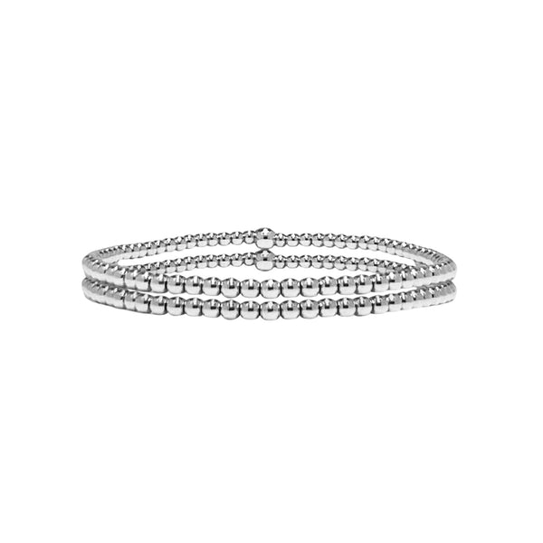 Sterling 2.5mm Bracelet Stack 2