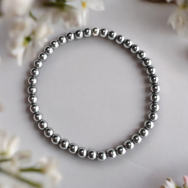 4mm Hematite Stones Bracelet