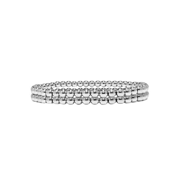 Sterling 4mm Bracelet Stack 2
