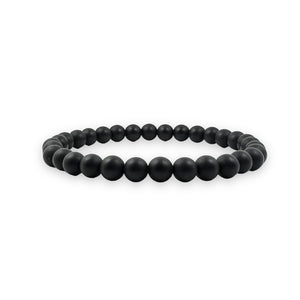 Black Matte Onyx Stone Bracelet