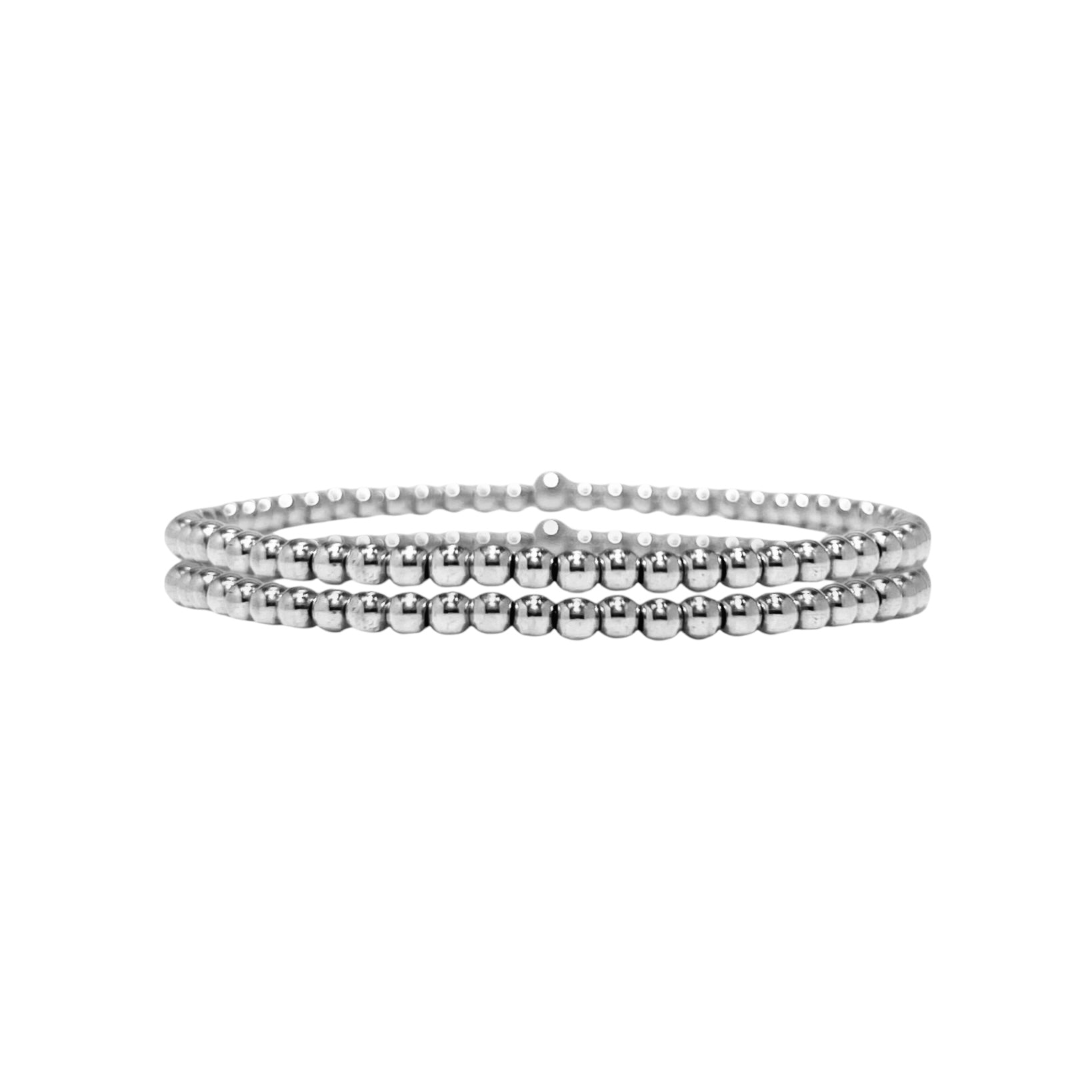 Sterling 3mm Bracelet Stack 2