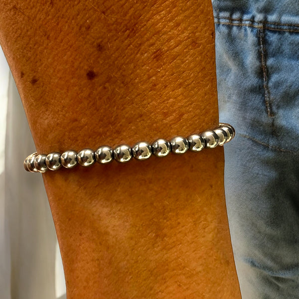 4mm Hematite Stones Bracelet