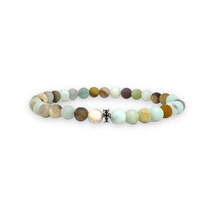 6mm Amazonite Stone Bracelet