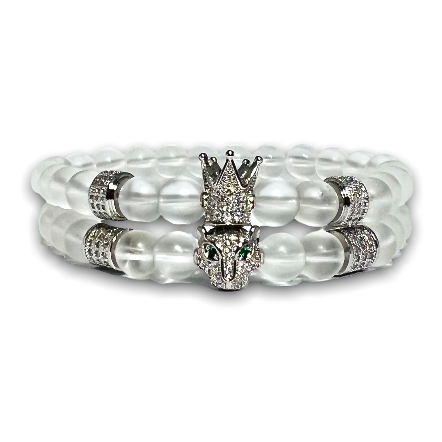 Hecagon Crown Bracelet Women Men Couple Stone Bead Bangles Gift Fashion  Jewelry | eBay